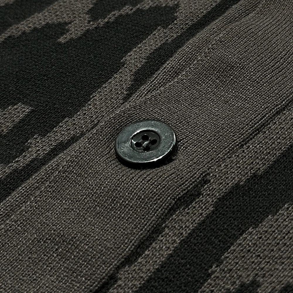 Pantera Jacquard Knit Cardigan