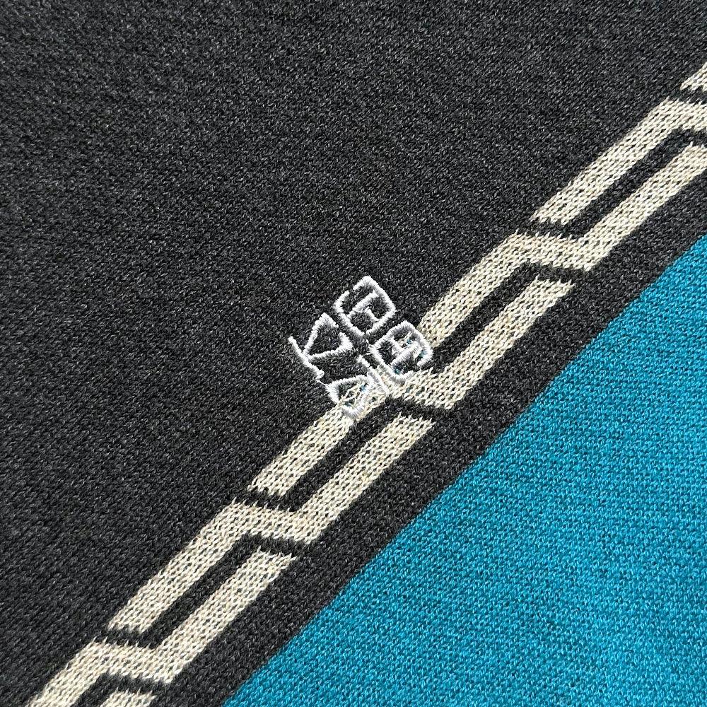 Chain Jacquard Knit Polo Shirt