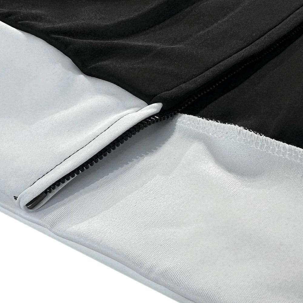 Track Line Zip Up Jeresy Jacket