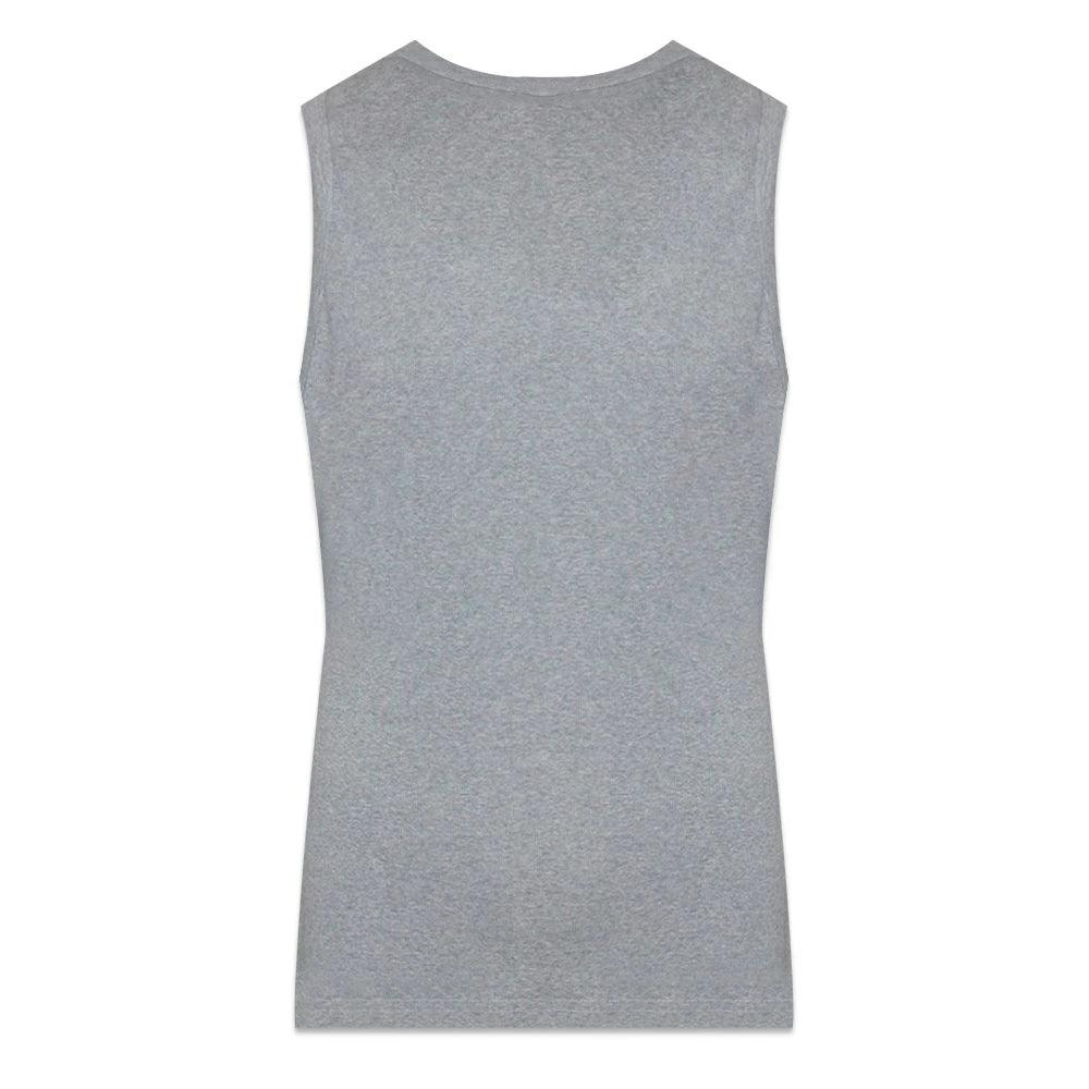 B Pendant Ribbed Sleeveless