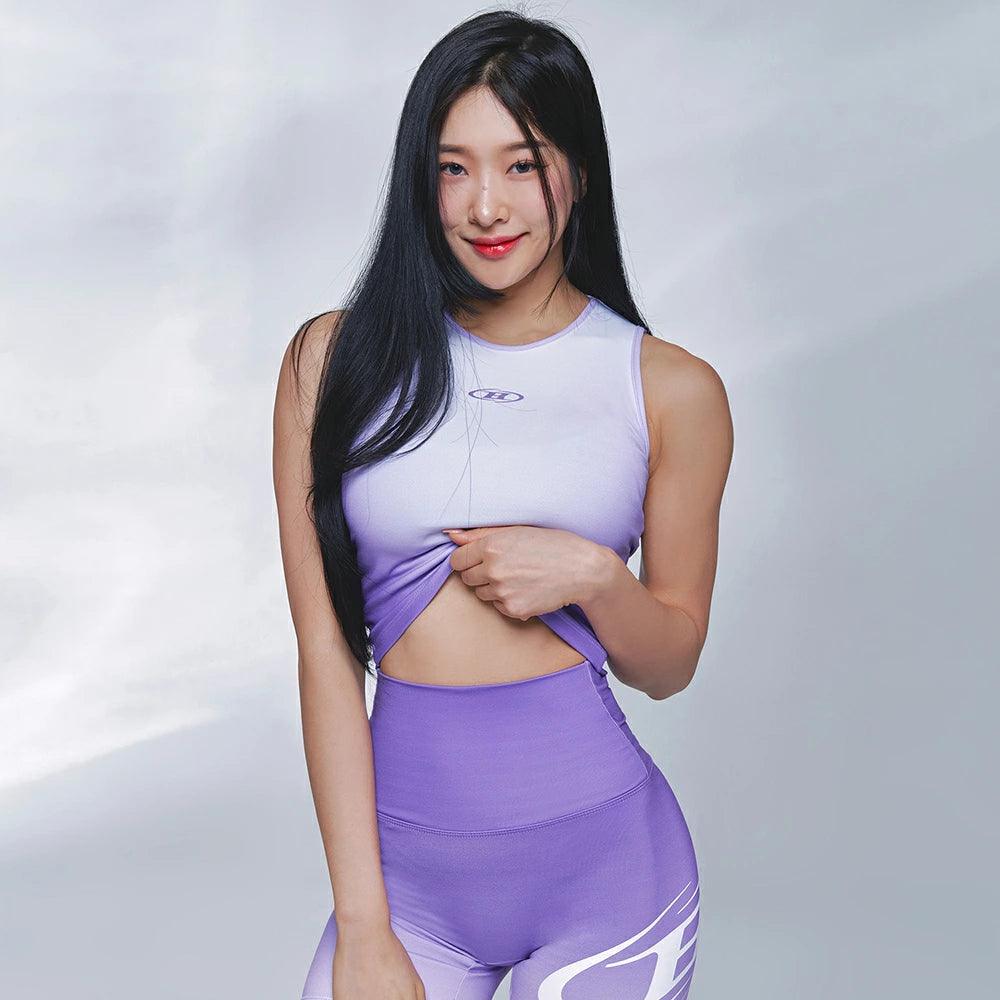 Big Logo Gradation Sleeveless