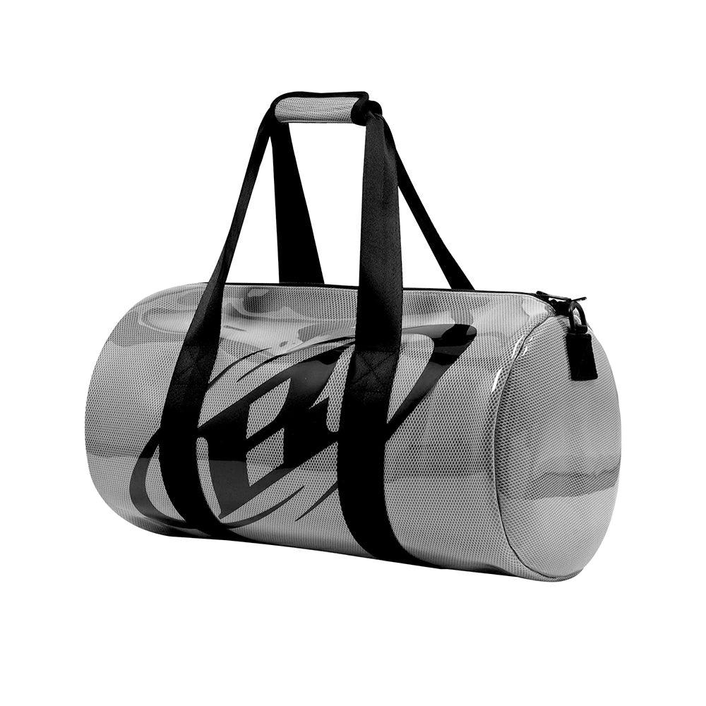 BRN B Logo PVC Mesh Duffle Bag