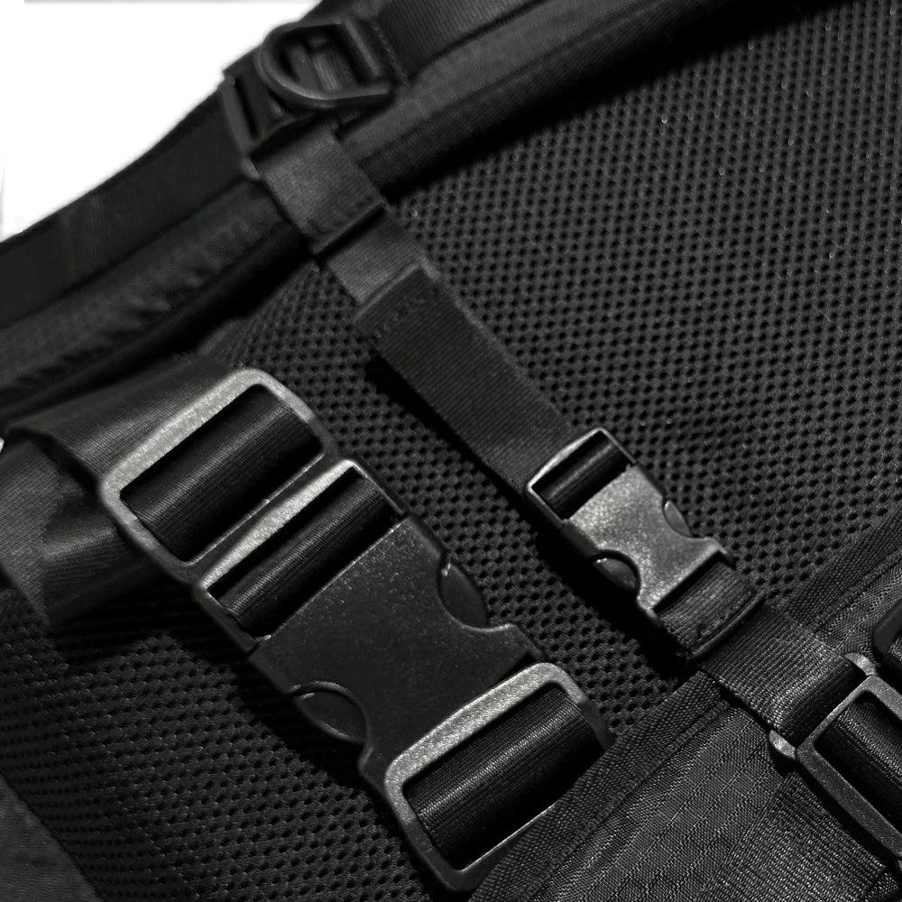 Chrome Reflective String Rolling Bag