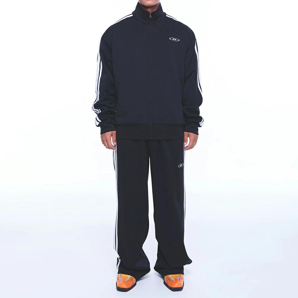 Chrome B Logo Track Jersey Pants