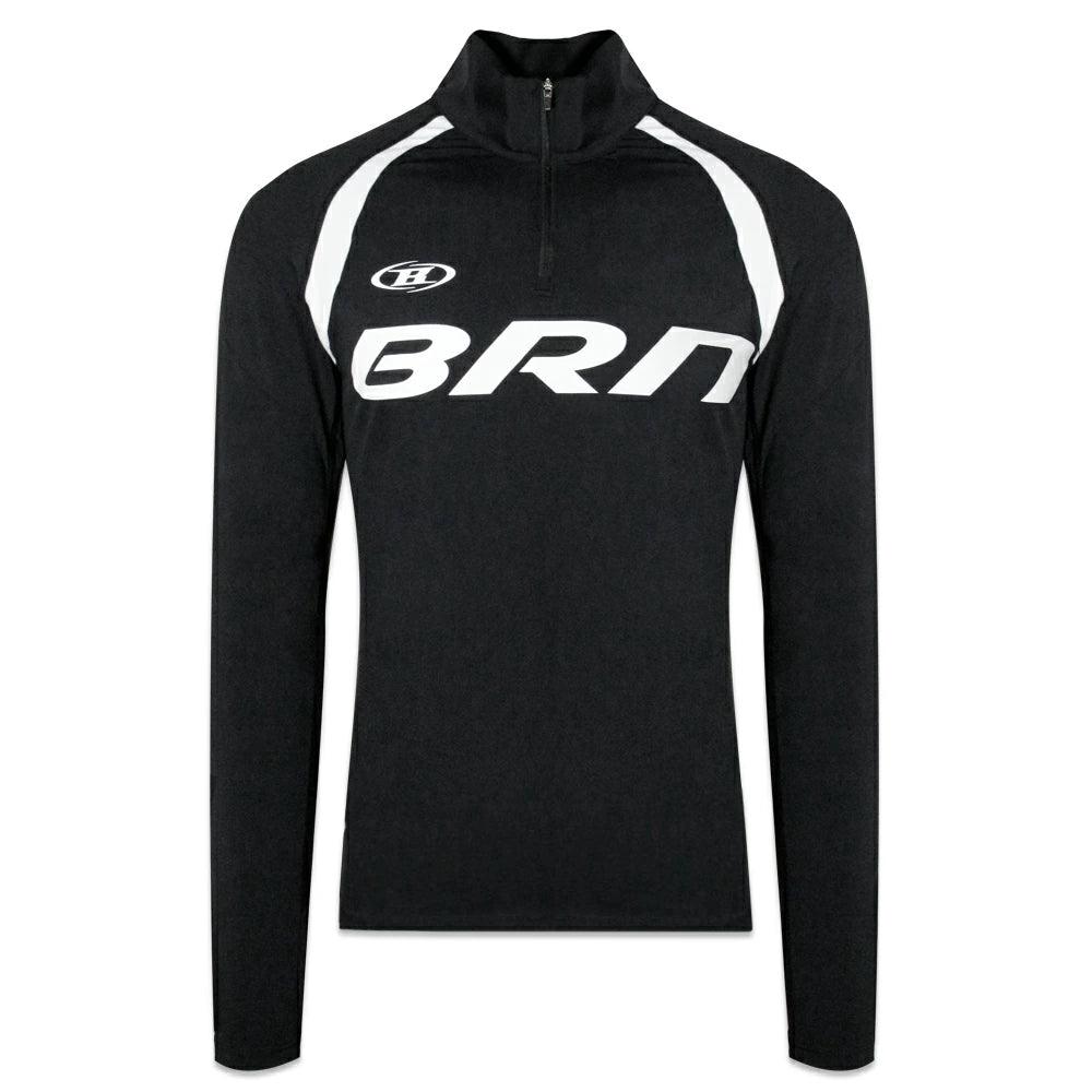 BRN Muscle Fit Half-Zip Long-Sleeve