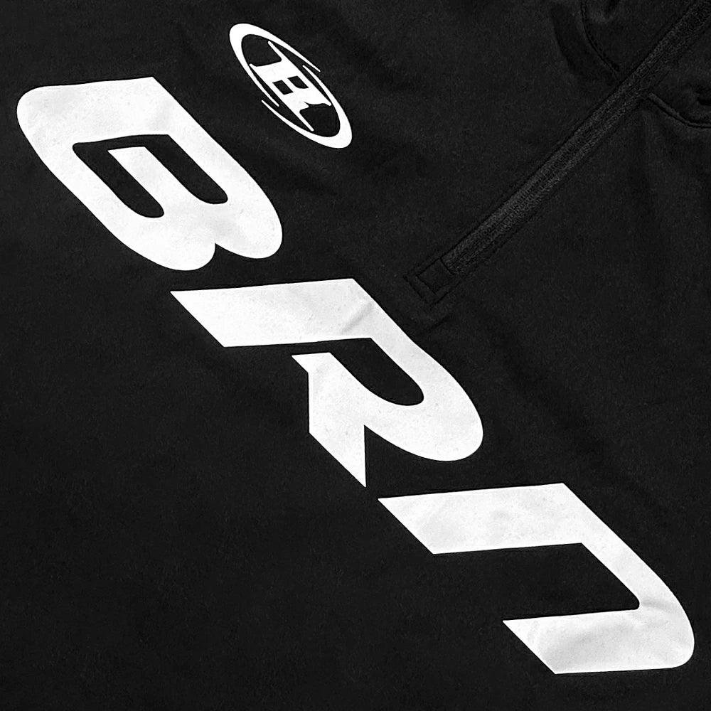 BRN Muscle Fit Half-Zip Long-Sleeve