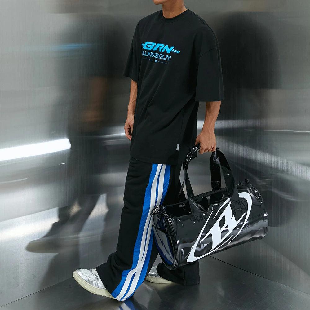 BRN B Logo Enamel Duffle Bag