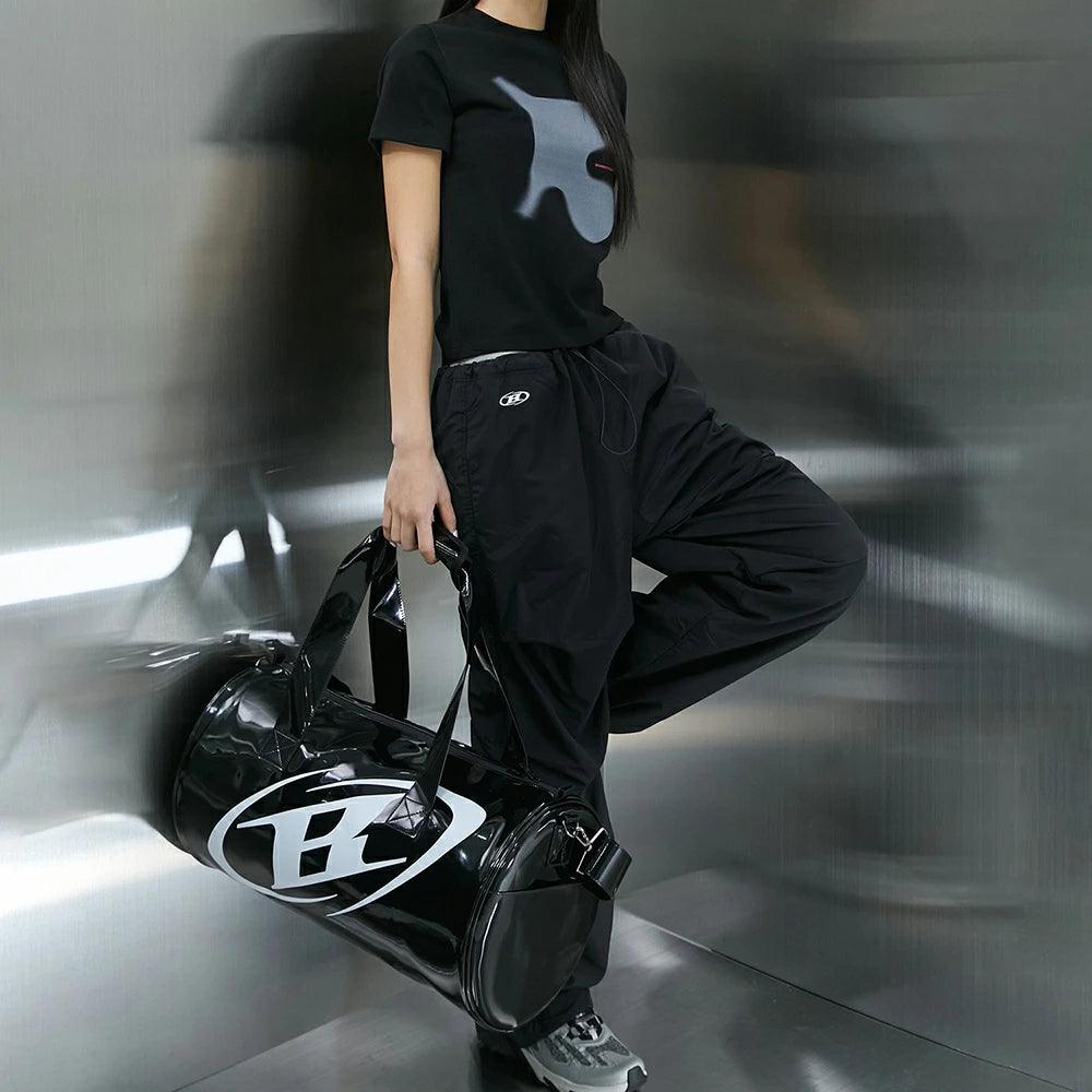 BRN B Logo Enamel Duffle Bag