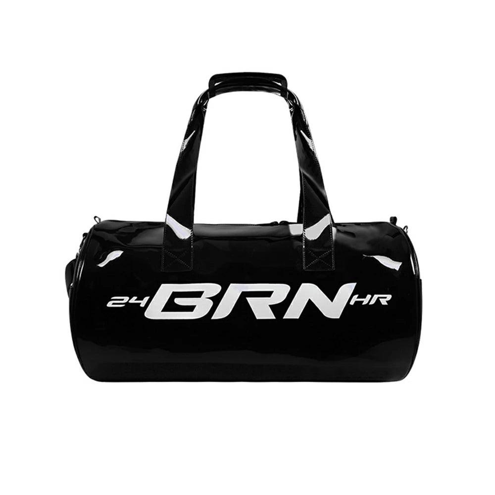 BRN B Logo Enamel Duffle Bag