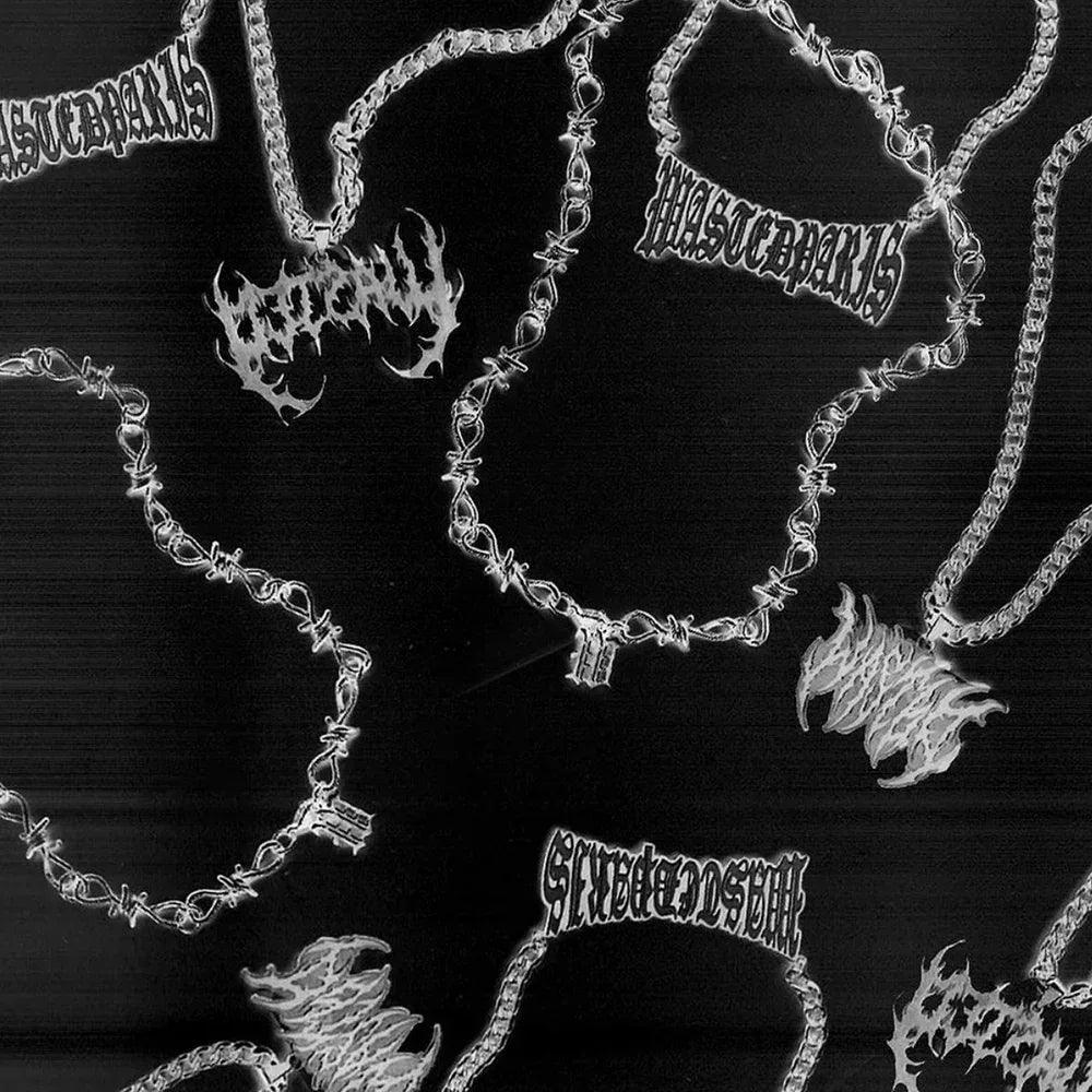 Faith By Luis ネックレス シルバー WASTED PARIS (ウェイステッドパリス)商品ページ - Faith Necklace