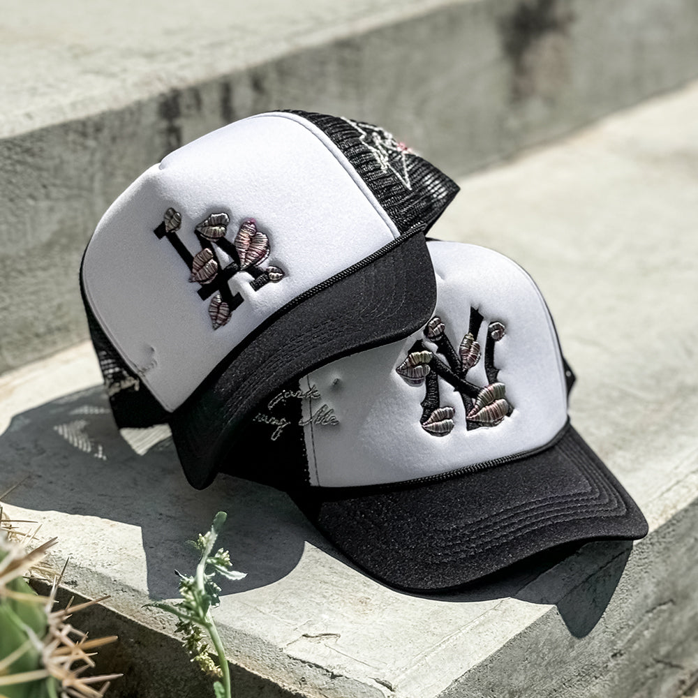 LA To Live and Fly In Trucker Hat