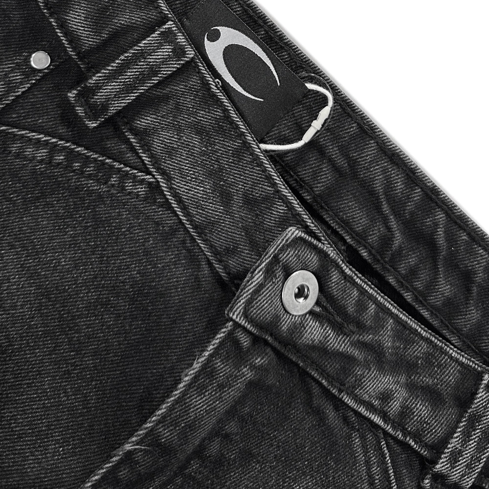 Four Knight Baggy Flare Jeans