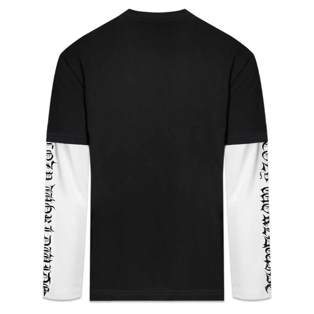 Arkham Distressed LS T-Shirt