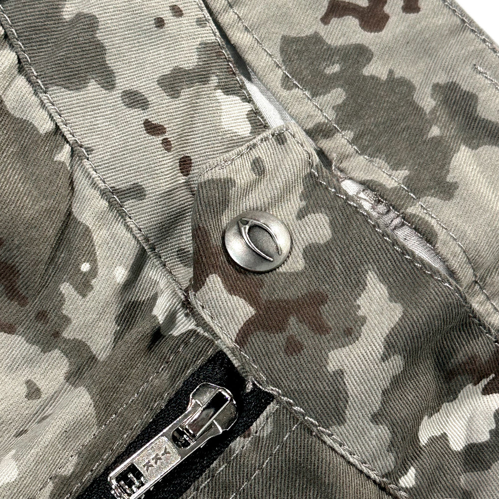 005 Mily Camo Flag Cargo Pants