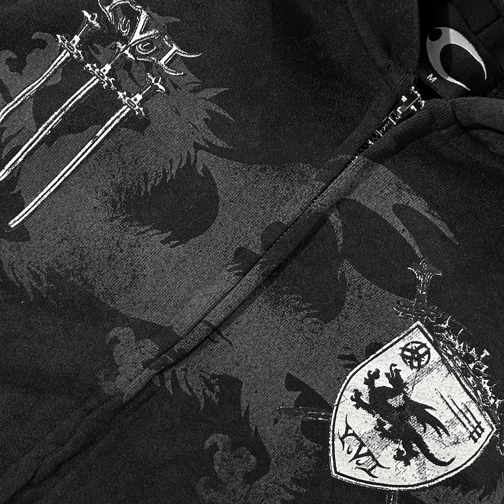 Royal Knight Club Waxed Hoodie