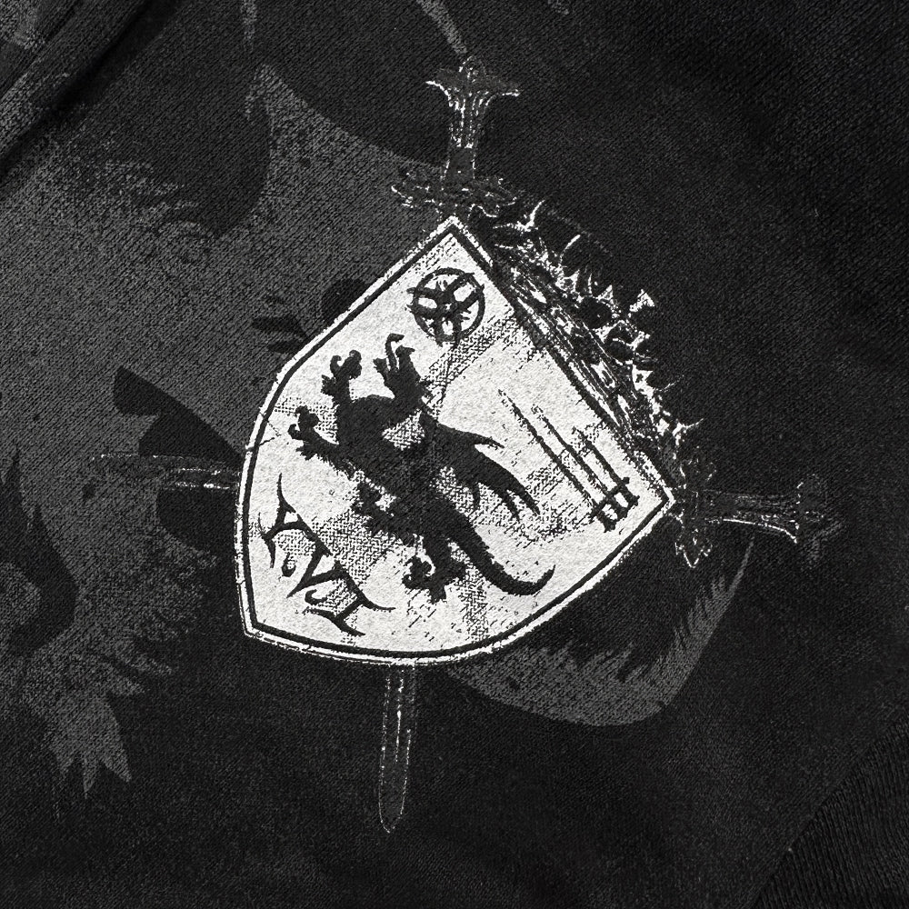 Royal Knight Club Waxed Hoodie