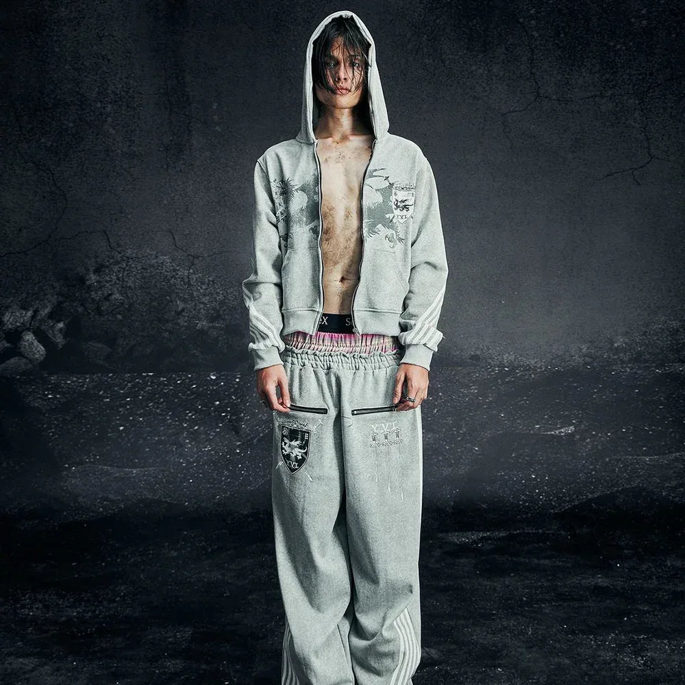 COZY WORLDWIDE スウェットパンツ Cozy world Wide】ROYAL KNIGHT CLUB WAXED - SWEATPANTS | OUR BRAND