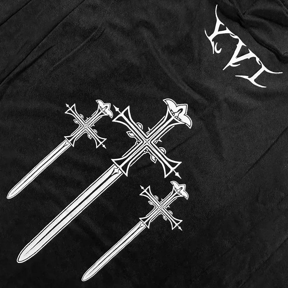 COZY WORLDWIDE Product Page - More Knight Washed Jersey - Black