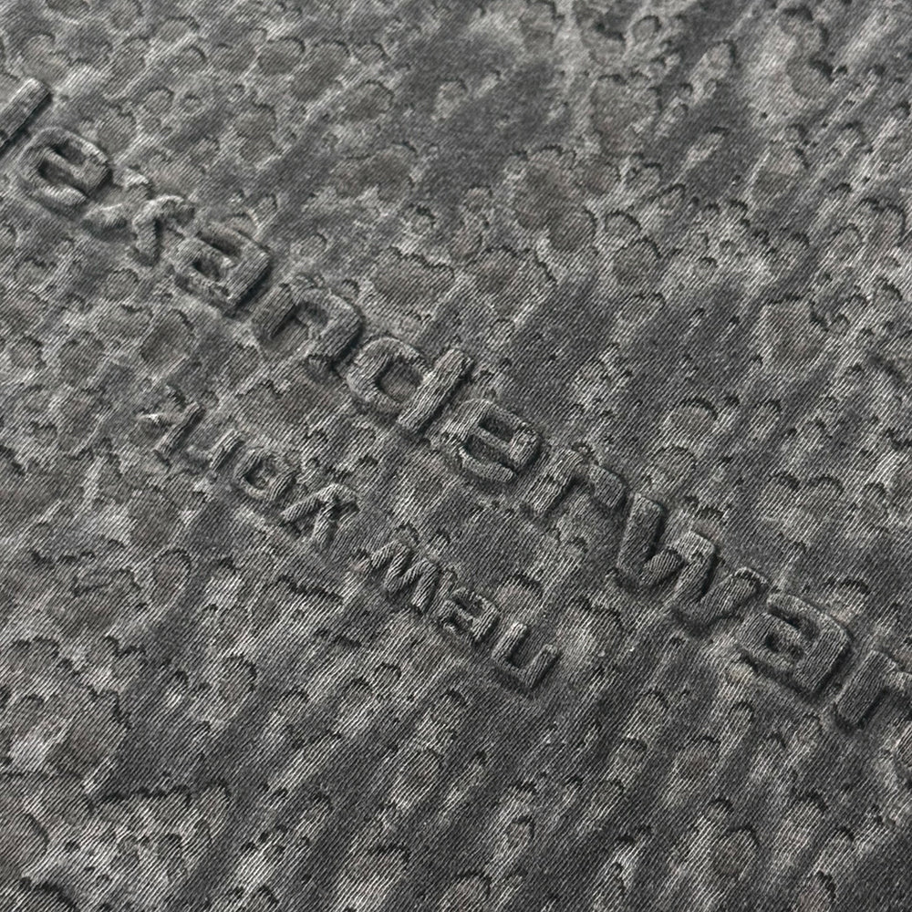 Embossed Logo Splatter Wash Tee