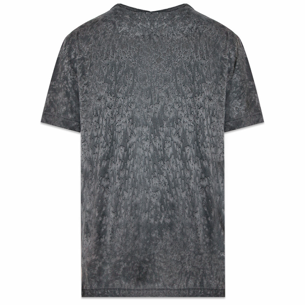 Embossed Logo Splatter Wash Tee