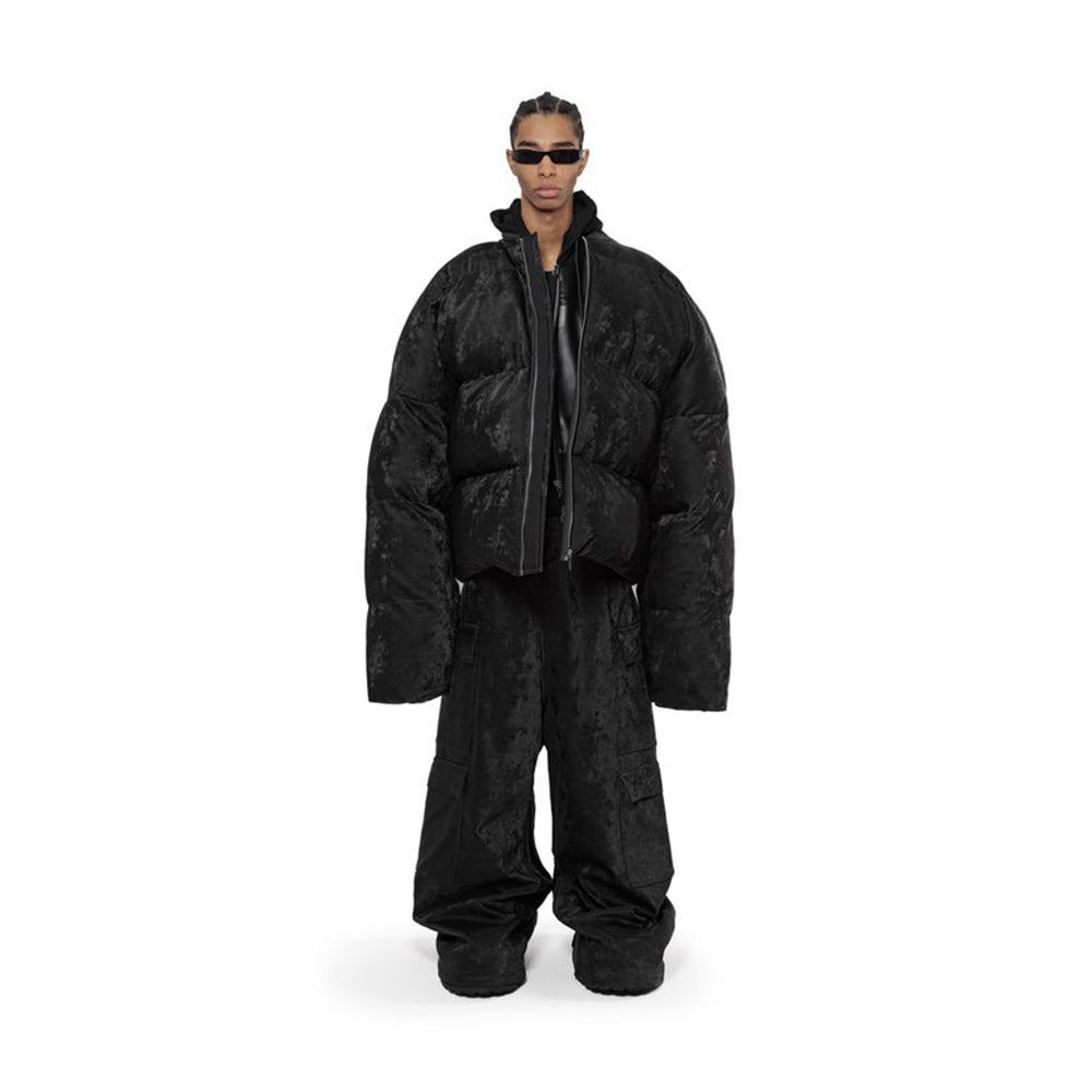 Dusty Rubber Mega Cargo Pants