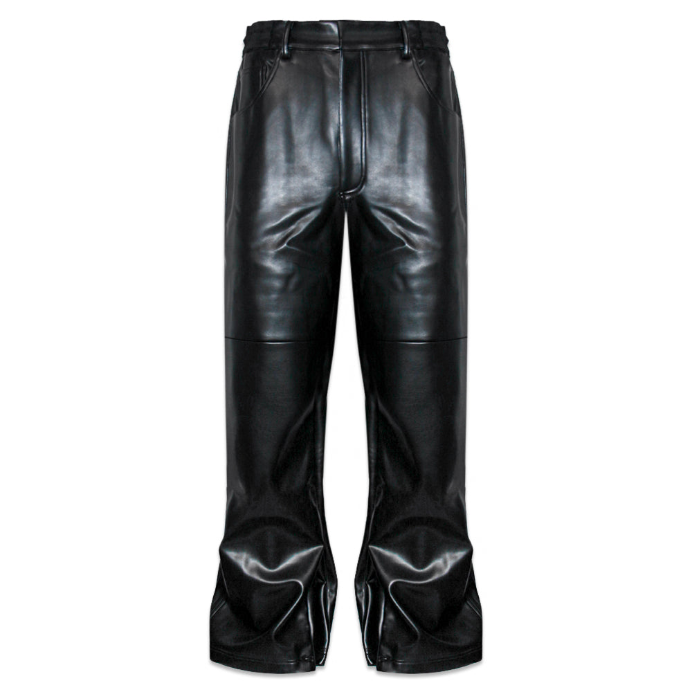 Leather Baggy Pants