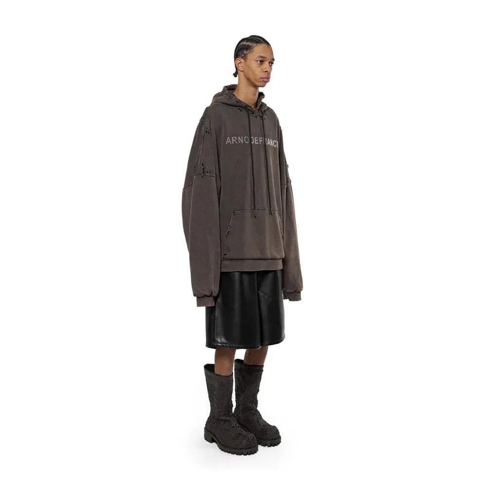 ARNODEFRANCE(アーノルデフランス)商品ページ - Leather Baggy Shorts
