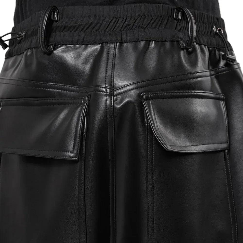 ARNODEFRANCE(アーノルデフランス)商品ページ - Leather Baggy Shorts