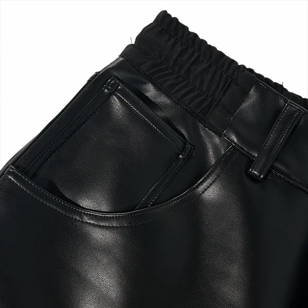 ARNODEFRANCE(アーノルデフランス)商品ページ - Leather Baggy Shorts