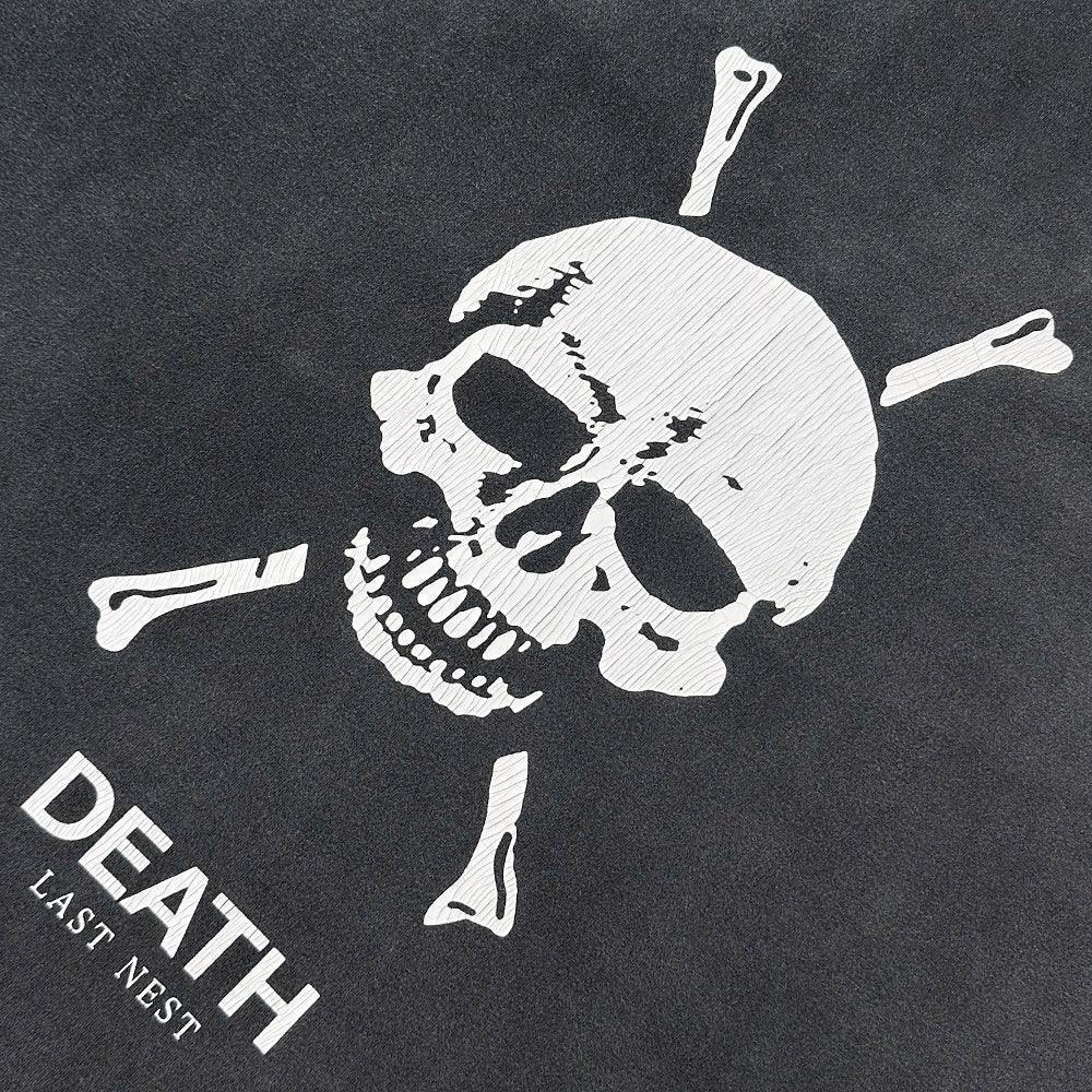 LAST NEST x VENTURER Product Page - Exclusive Death Skull T-Shirt