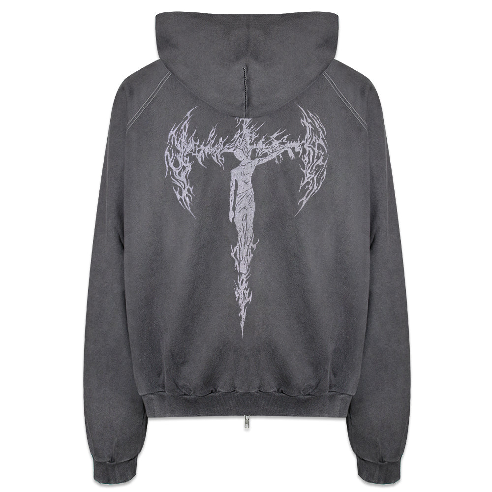 Trinity Distressed Hoodie