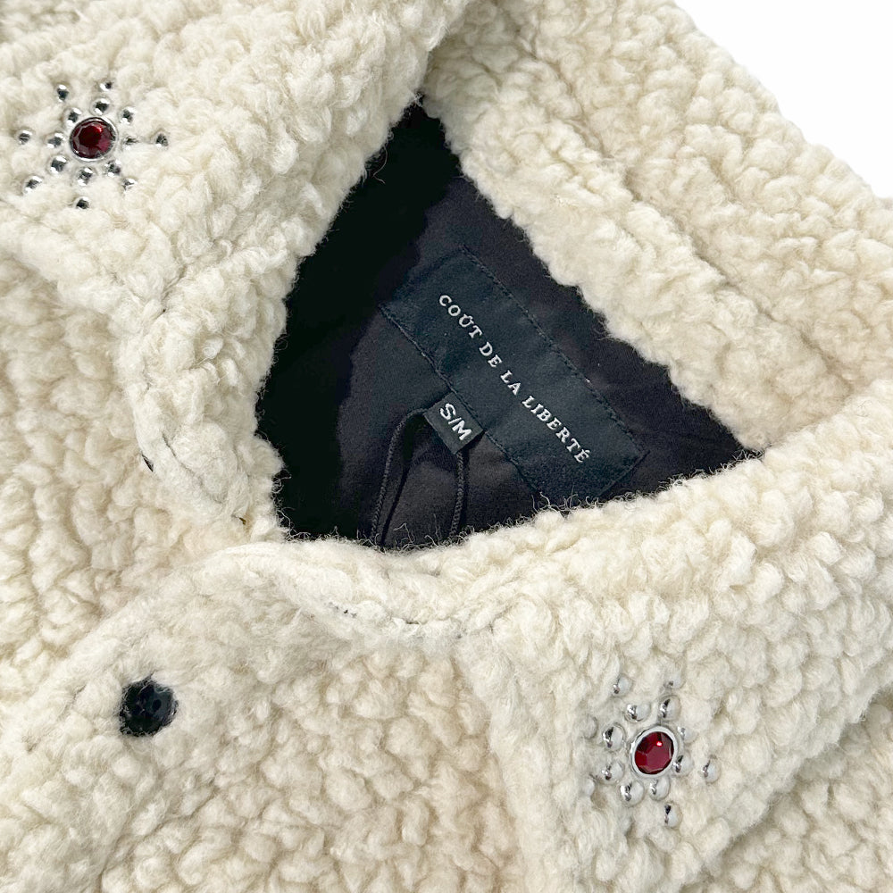 Tommy Embellished Wool Oversize Shirt