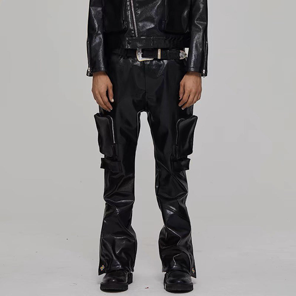 Cobra Leather Pants