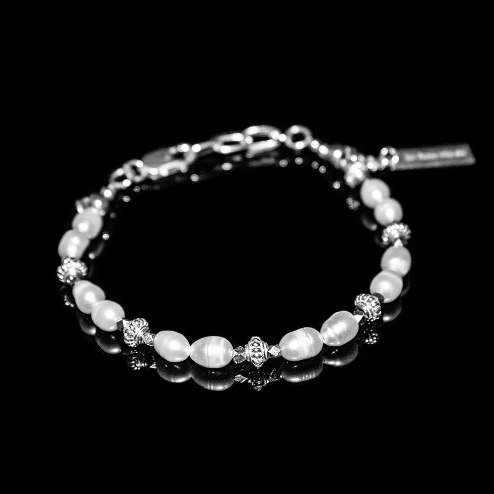 Ridged Pearl Bracelet - FOR THOSE WHO SIN - VENTURER