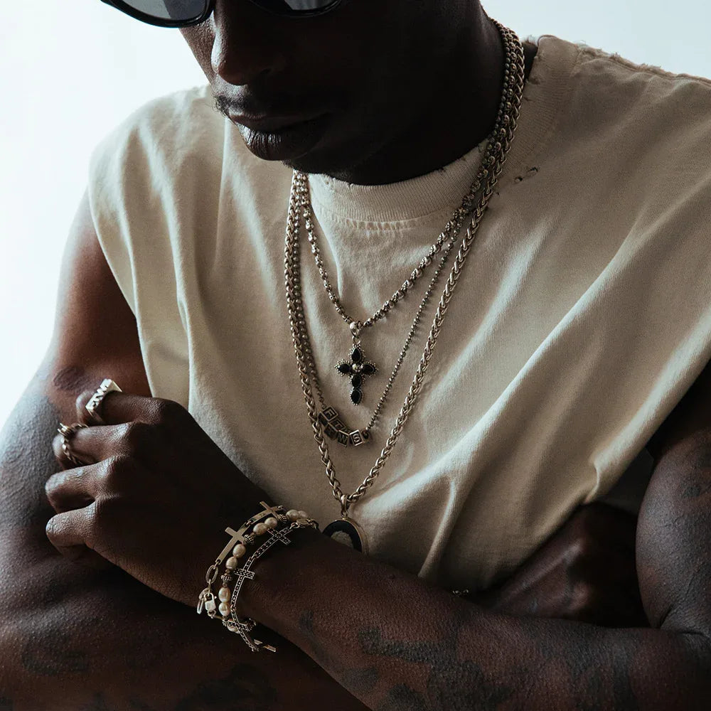 Ridged Pearl Bracelet - FOR THOSE WHO SIN - VENTURER