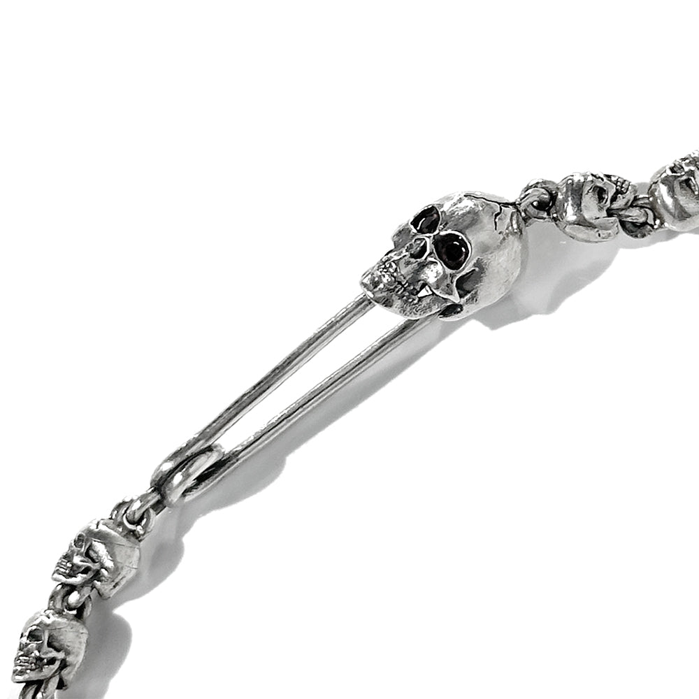 Skull Pin Bracelet