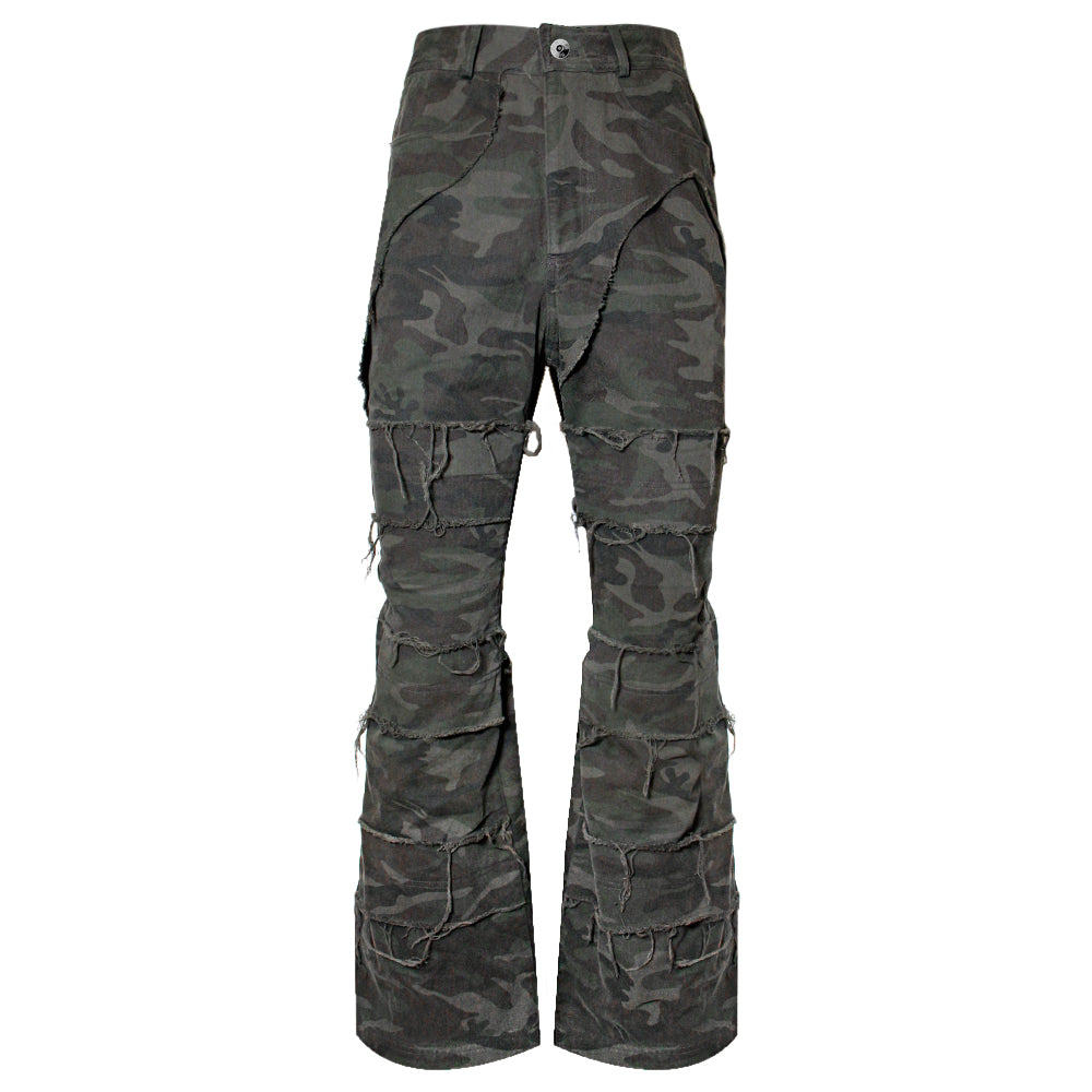 Camo Denim Pants