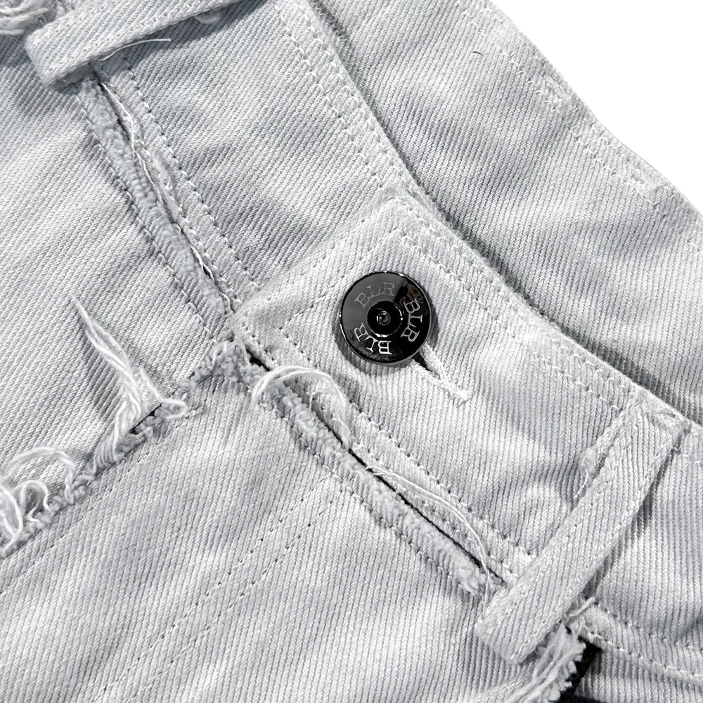 Damaged Double Grunge Denim Pants