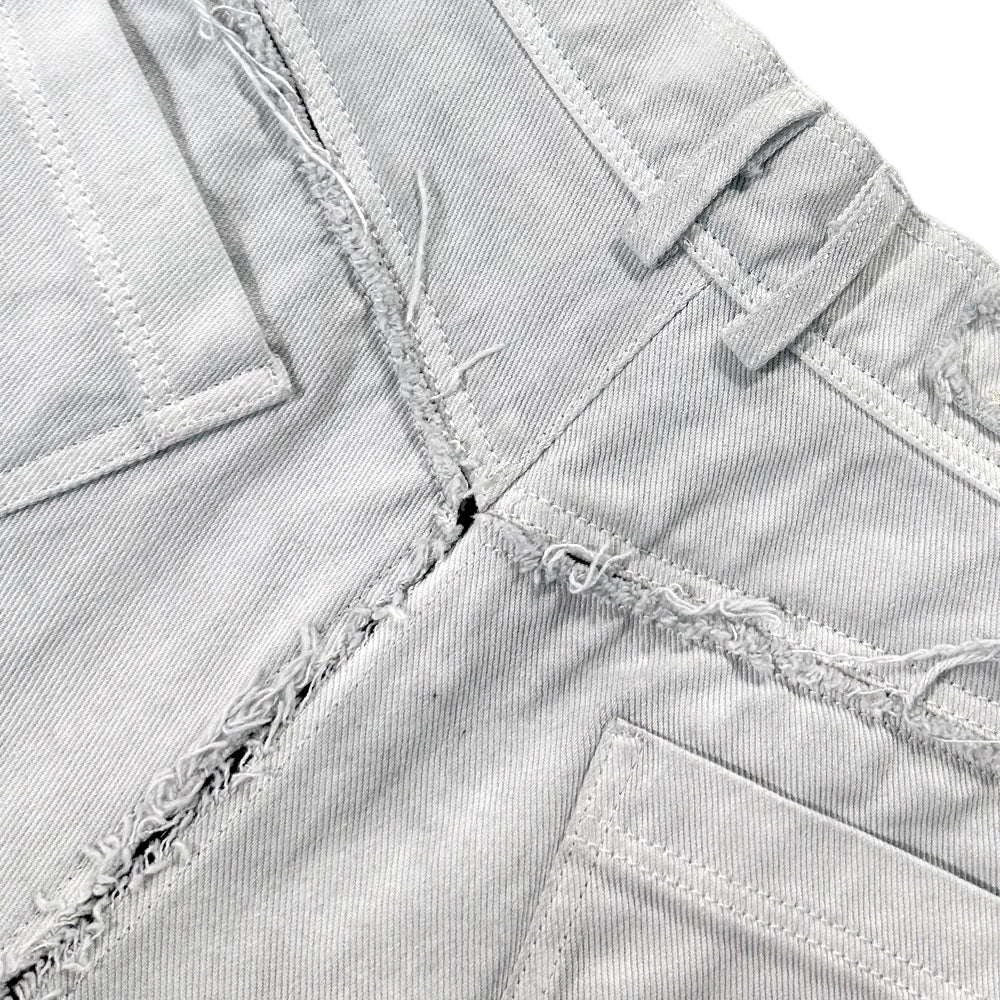 Damaged Double Grunge Denim Pants