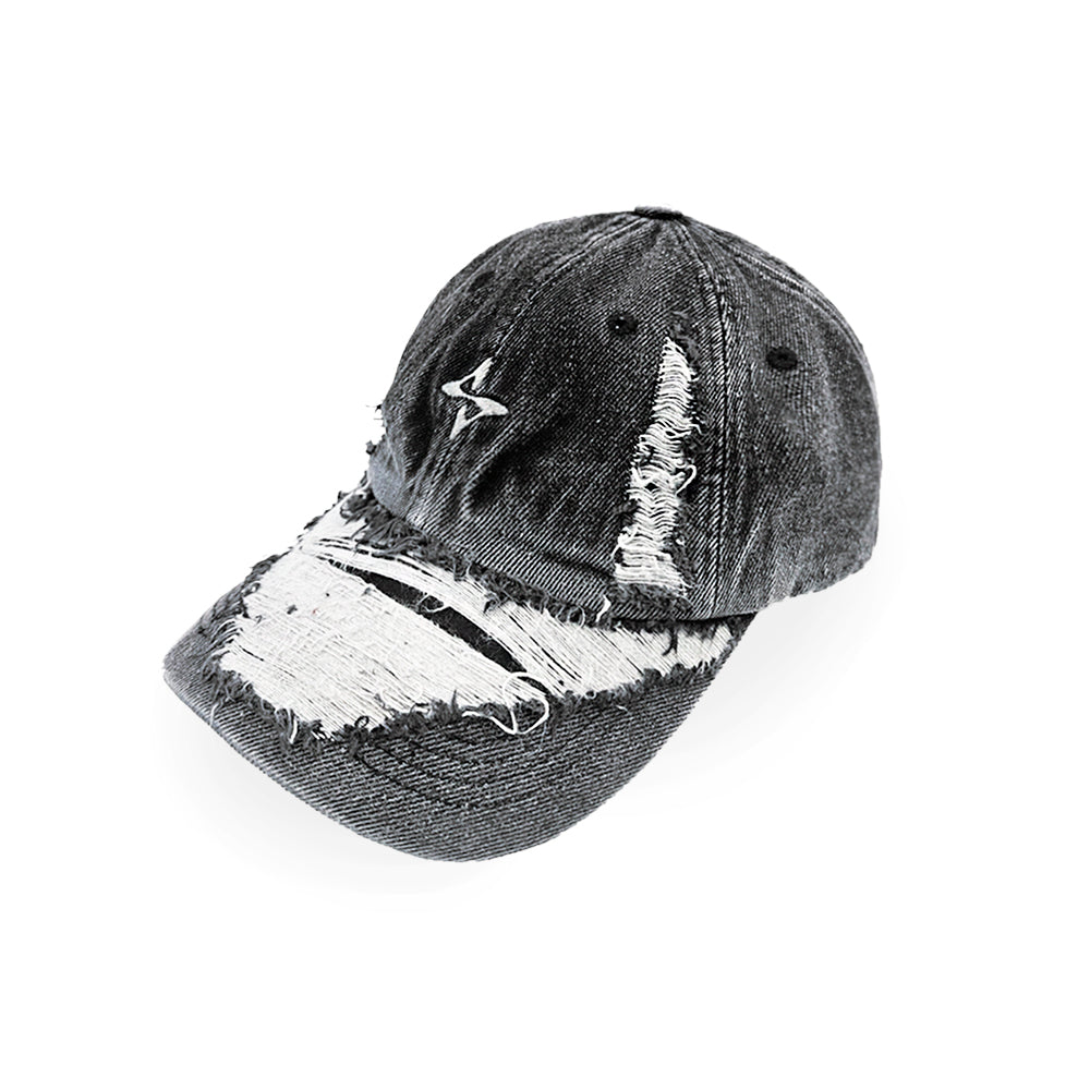 Grunge Denim Cap
