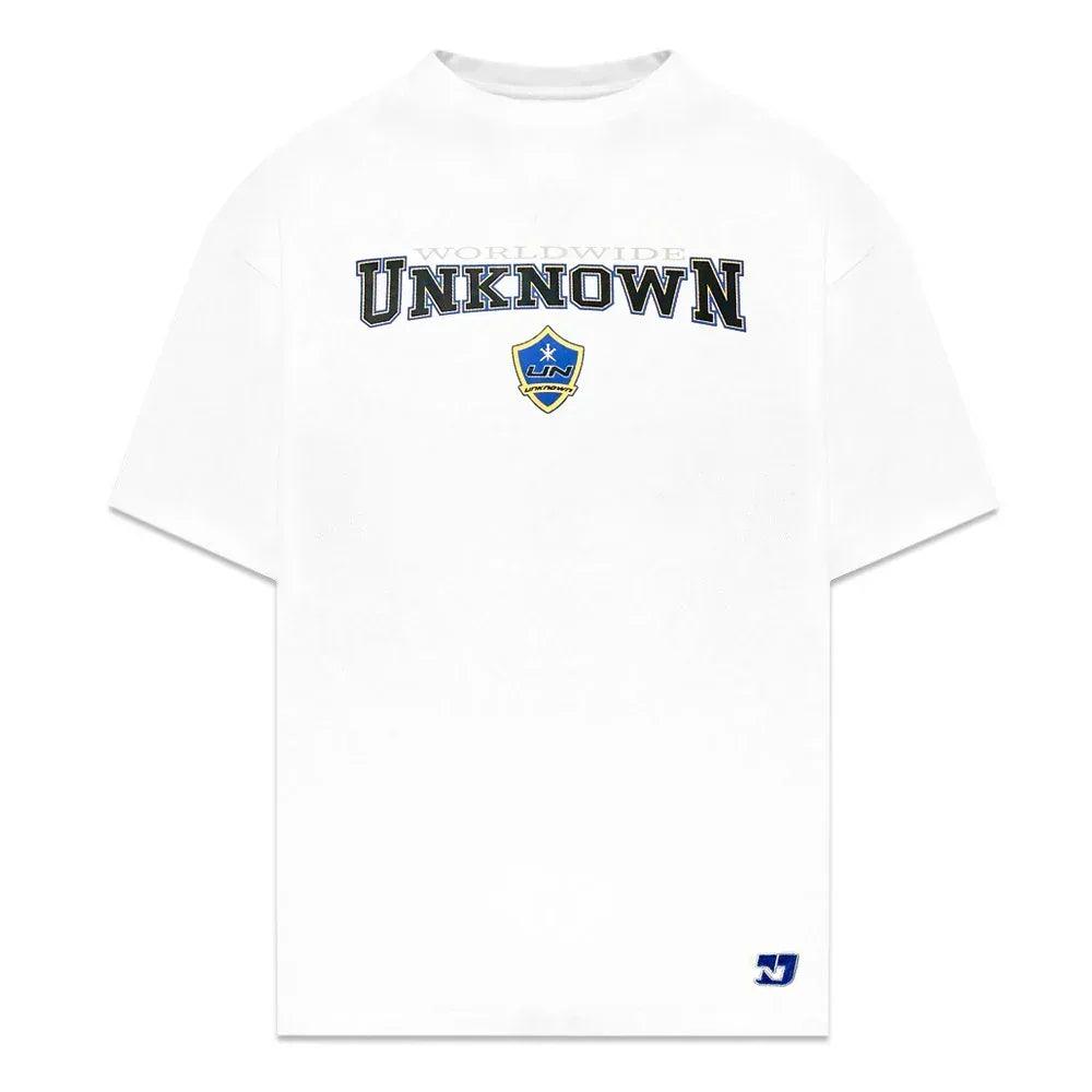 UNKNOWN LONDON(アンノウン・ロンドン)商品ページ - White College Tee