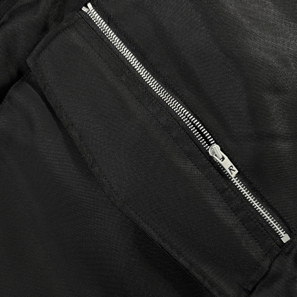 Zip Back Bomber Jacket