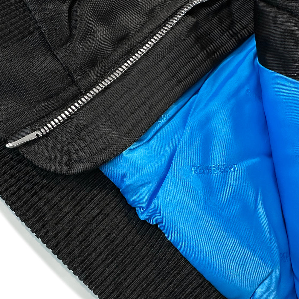 Zip Back Bomber Jacket