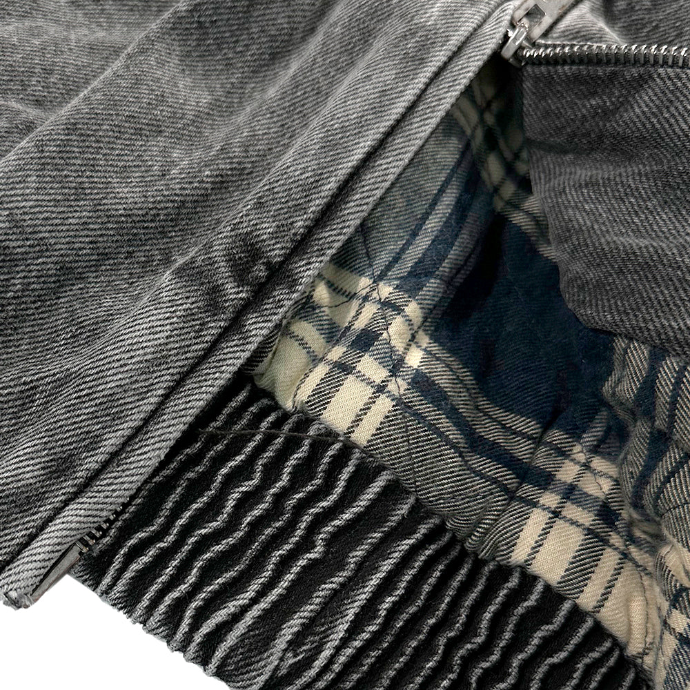 R5 Hooded Denim Bomber