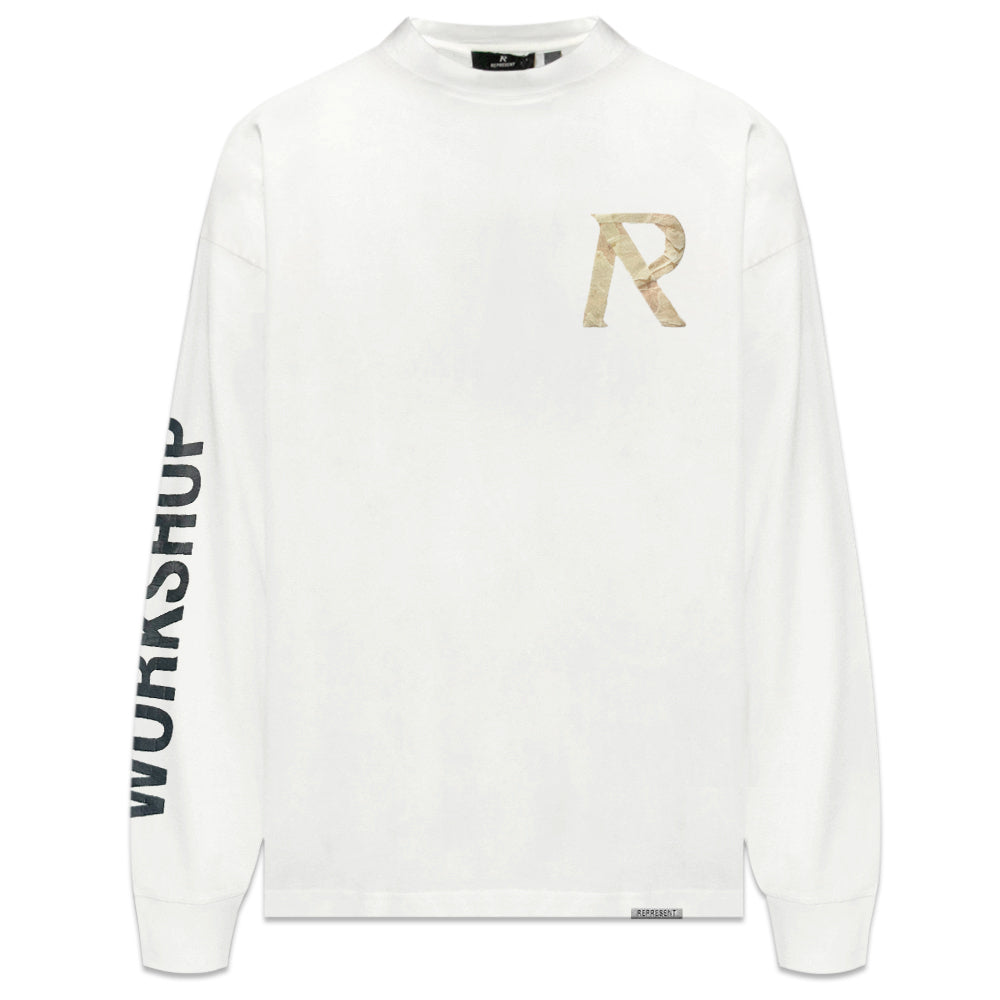 Masking Tape Initial LS T-Shirt