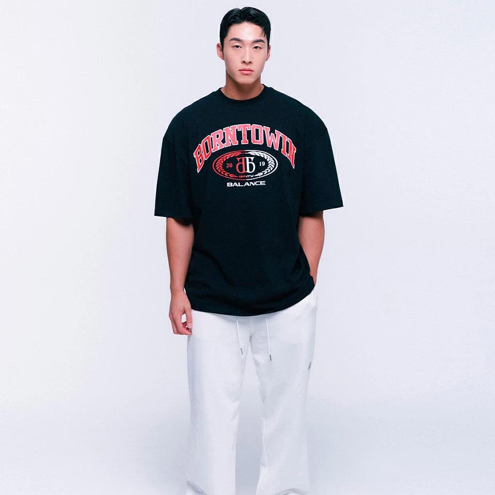Double B Emblem Over Fit T-Shirt