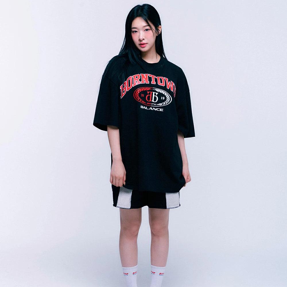 Double B Emblem Over Fit T-Shirt