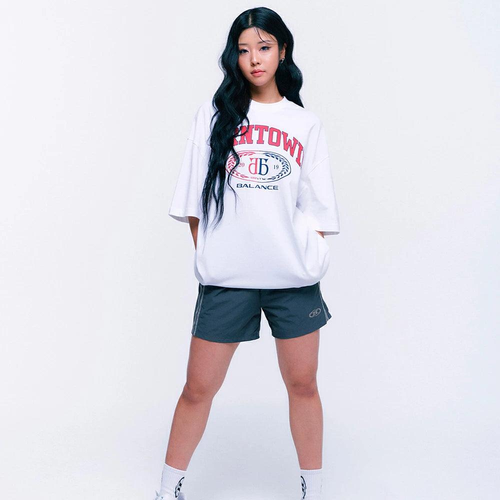 Double B Emblem Over Fit T-Shirt