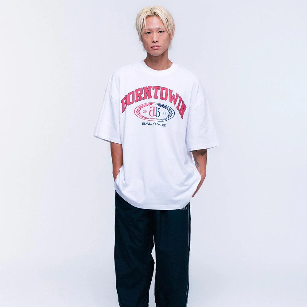Double B Emblem Over Fit T-Shirt