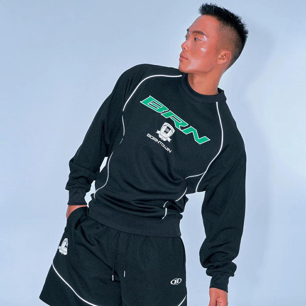 BRN Silver Line Jersey Sweatshirt